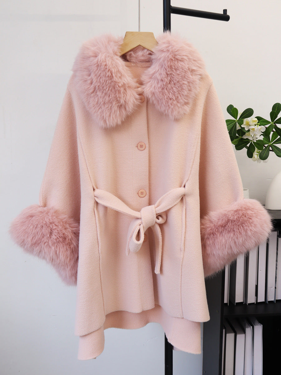 Long sleeved lace up jacket