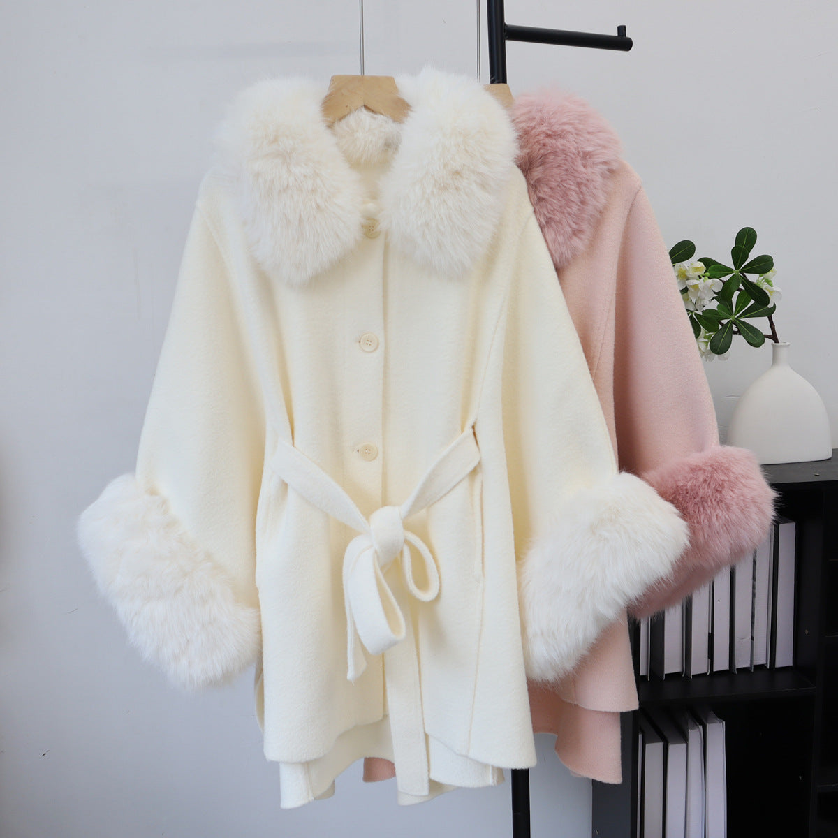 Long sleeved lace up jacket